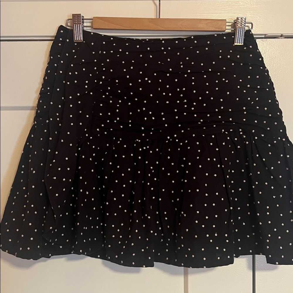 Sezane Julia Skirt Pois Écru / Noir - Size 38